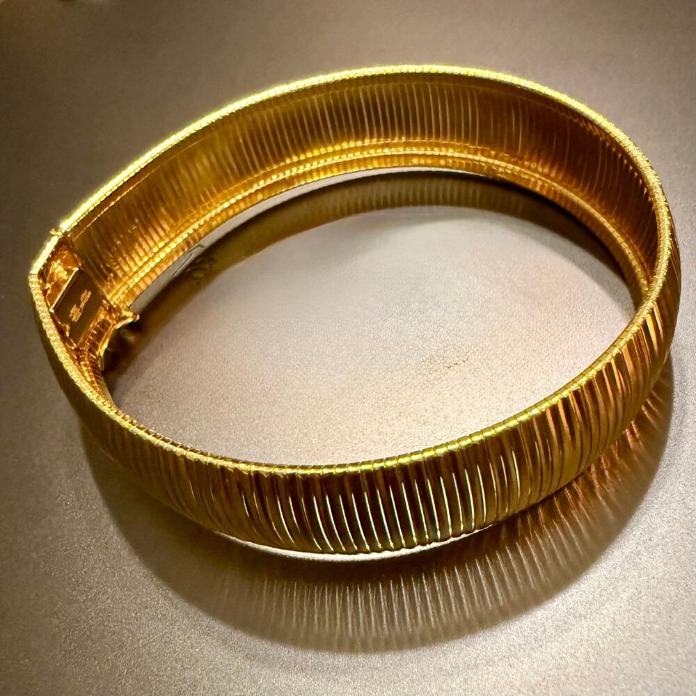 Vintage Lady Remington Bronze Italy Omega Bracelet - Picture 5 of 9